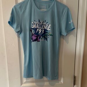 Brooks Light Blue Short Sleeve Tee